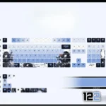 kurobe-nanoka-cherry-keycapset-mechanical-keyboard-opaque