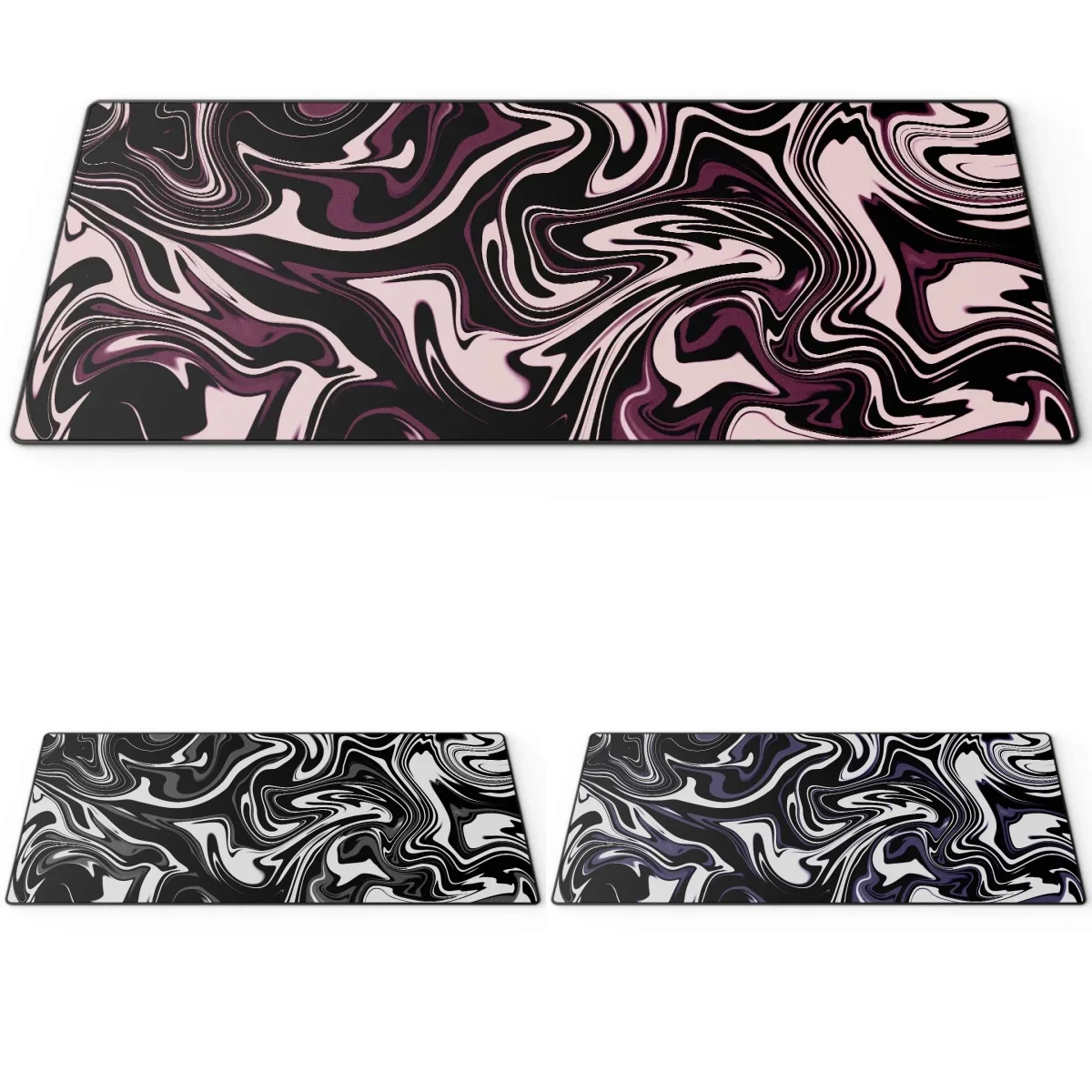 Sleek Liquid Art Desk Mats displayed, showcasing its ultra-smooth precision surface, expansive comfort, and lasting durability for peak performance.