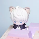 Detailed gallery views of the exclusive Xavier Keycap, an artisan Otome game character collectible showcasing exquisite artistry and elegant design.