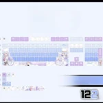 plasticmemories-isla-cherry-keycapset-mechanical-keyboard-front