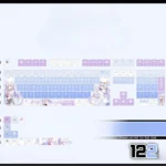 plasticmemories-isla-cherry-keycapset-mechanical-keyboard-side