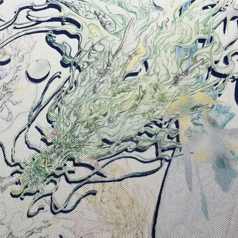 Artistic Qilin Ancient Mythology Qilin Desk Mat gallery, featuring its vibrant, waterproof, and large surface.