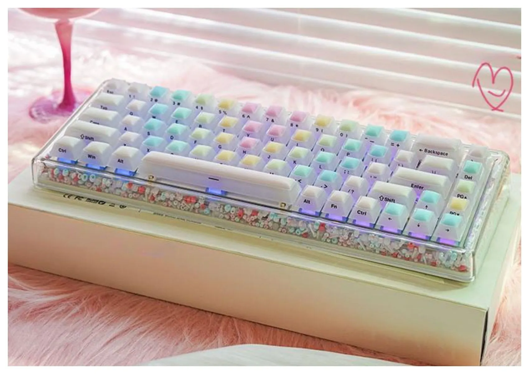 rainbow-gummies-base68-trimode-mechanical-keyboard-front