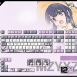 shoko-makinohara-cherry-keycapset-mechanical-keyboard-cover
