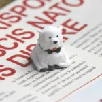 Detailed handcrafted Spy x Family Bond Forger artisan keycap for mechanical keyboards, featuring its charming, vibrant resin sculpture from multiple choices.