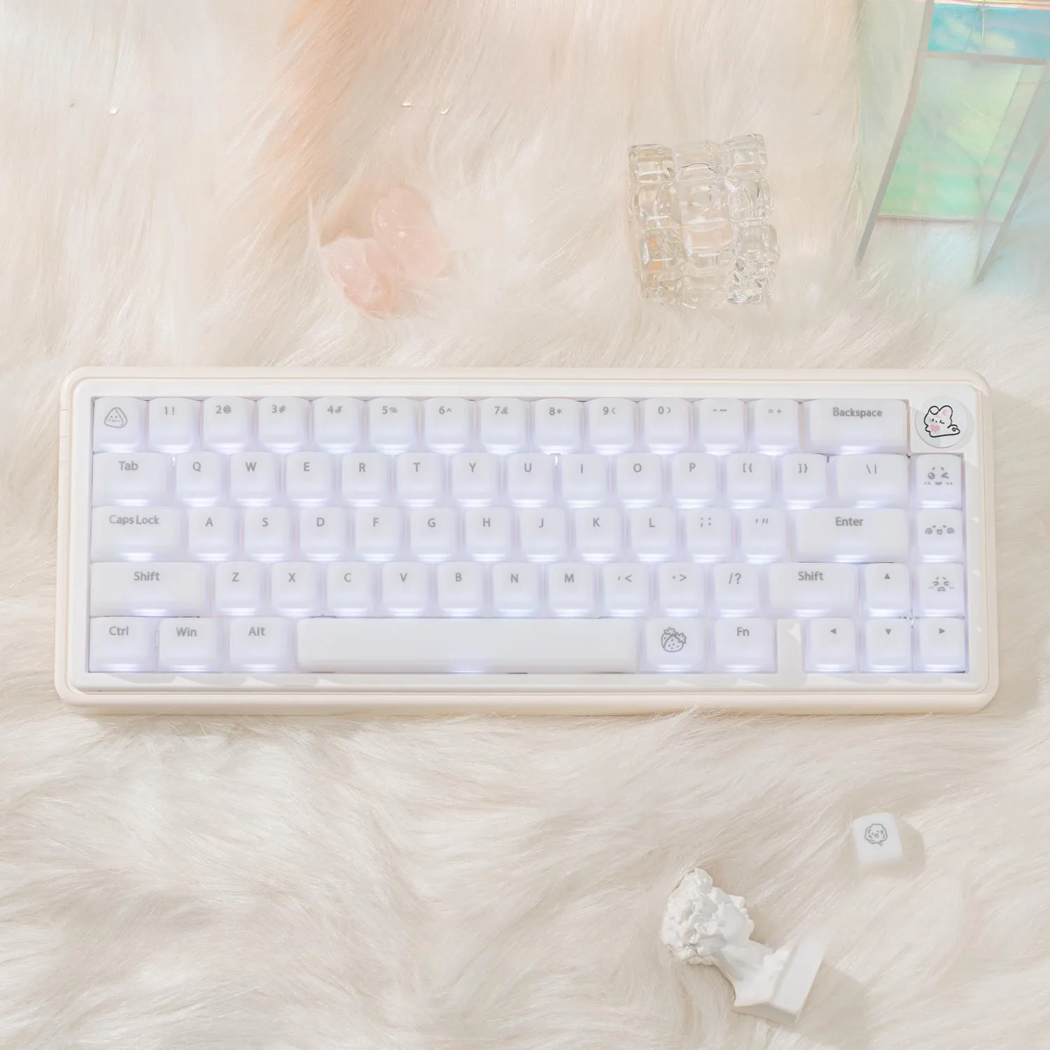 stylish-white-cherry-keycapset-mechanical-keyboard-egg65