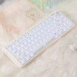 stylish-white-cherry-keycapset-mechanical-keyboard-upfront