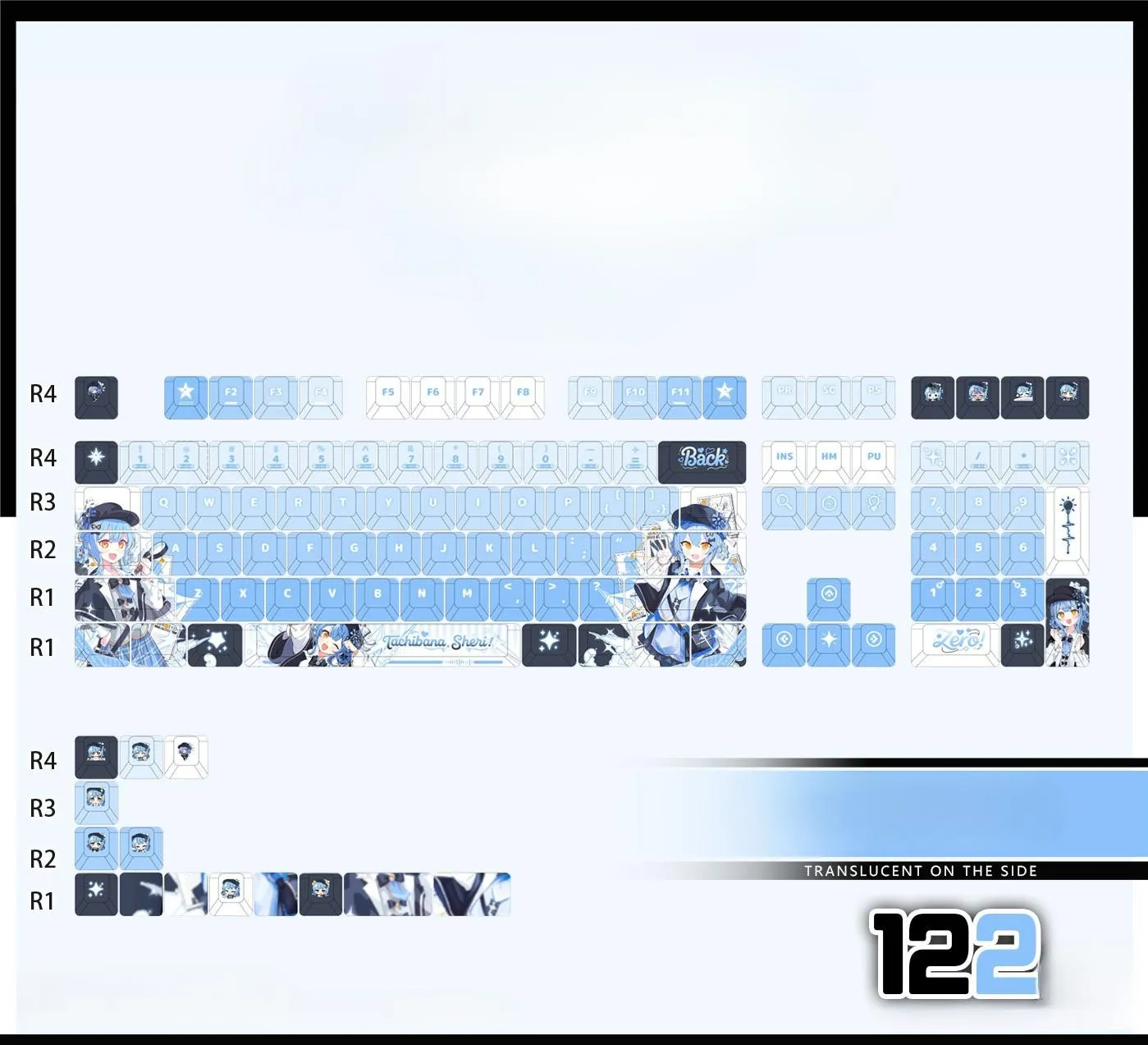 tachibana-sherry-cherry-keycapset-mechanical-keyboard-side
