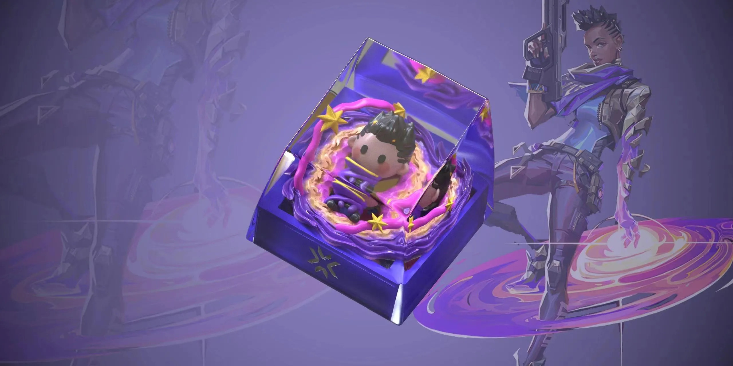 valorant-cute-characters-transparent-keycaps-astra