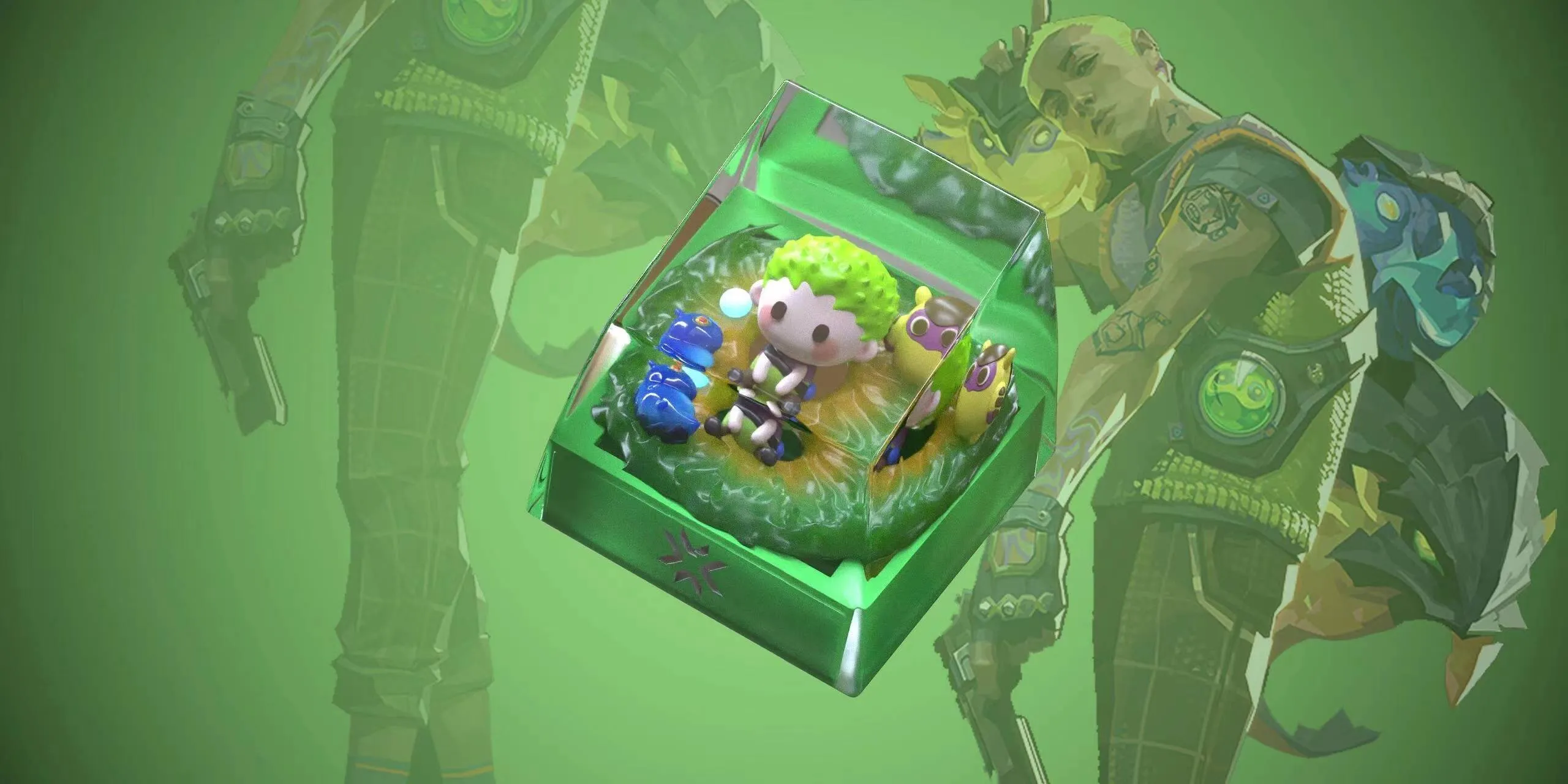 valorant-cute-characters-transparent-keycaps-gekko