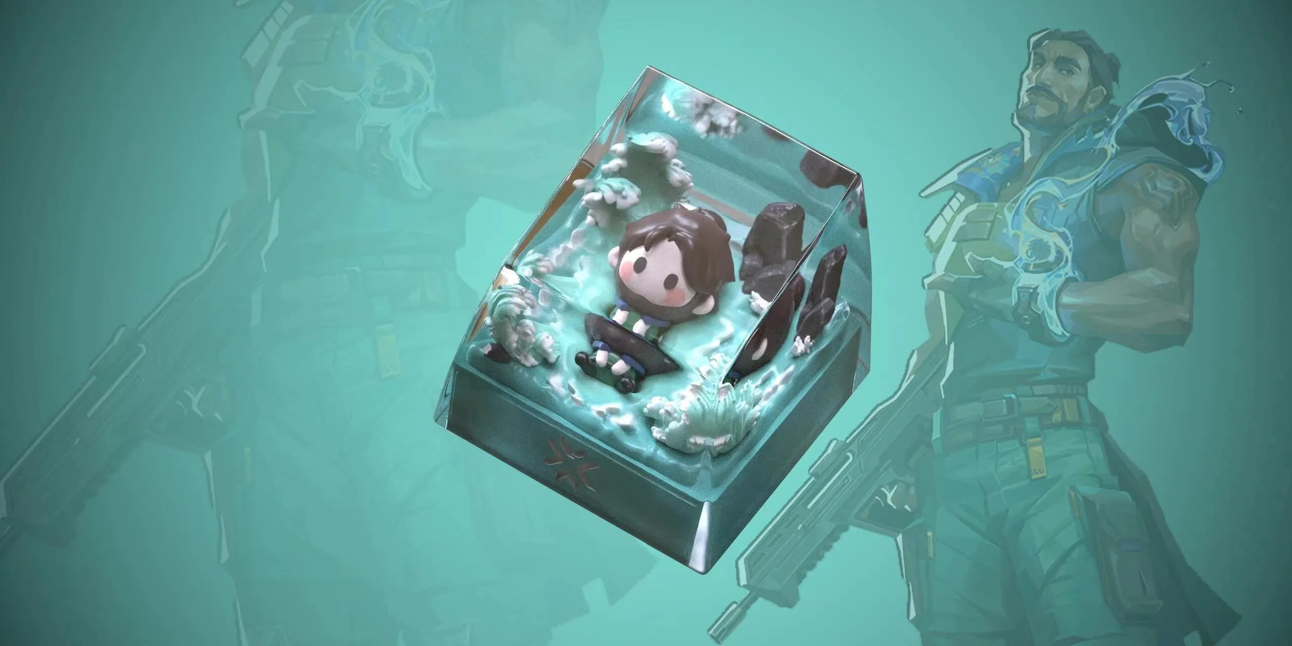 valorant-cute-characters-transparent-keycaps-harbor