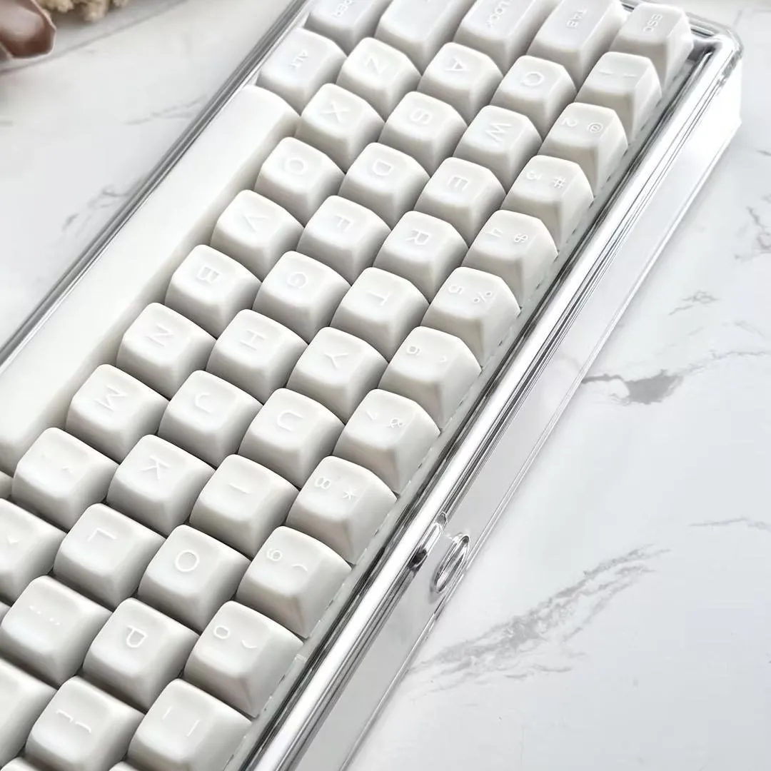 white-base68-minimal-trimode-mechanical-keyboard-side