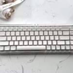 white-base68-minimal-trimode-mechanical-keyboard-upfront