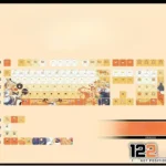 Exclusive Tohru Miss Kobayashis Dragon Maid PBT backlit anime keycaps set, featuring charming character art and vivid, playful colors.