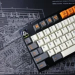 Bomber Desk Mat featuring an iconic stealth bomber design in tactical black and grey, optimized for oversized premium gaming performance.