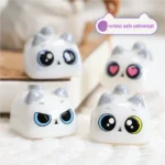 A charming, handcrafted 3D cute cat artisan keycap, playfully designed to bring a unique, cool meow aesthetic to any mechanical keyboard.