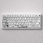 Changli Keycap Set gallery, showcasing exquisite gaming characters designs and vibrant anime art across various keycaps for custom keyboard.