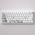 Vibrant Changli Keycap Set viewed from multiple perspectives, revealing the exquisite gaming character design and ethereal details.