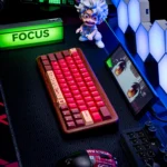 Experience the decadent luxury of liquor chocolate keycap set. PBT dye-sublimated and presented from multiple angles, revealing rich gourmet deisgn.