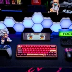 A luxurious set of PBT dye-sublimated chocolate keycaps set, showcasing decadent liquor-infused tones and gourmet textures on a mechanical keyboard.