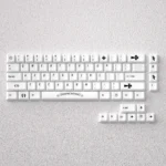 Iconic Chrome Hearts keycaps set for mechanical keyboards, featuring distinctive gothic motifs and a premium PBT finish for an edgy setup.