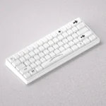 A collection of Chrome Hearts Keycaps Set displaying iconic Gothic-inspired custom PBT designs, featuring minimalist lines and a premium finish.