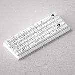 Gallery of Chrome Hearts keycaps set, highlighting their iconic gothic motifs, crisp minimalist lines, and premium PBT finish for mechanical keyboards.