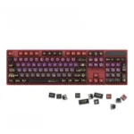 Boxed set of Cosmic Constellation Pudding PBT Keycaps Set, showcasing the translucent ASA profile with artistic starry designs, perfect for vibrant RGB ligthning.