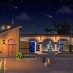 Premium CSGO Town Desk Mat showcasing a vibrant, detailed Night Town map design, 45x40cm, offering iconic gaming art and extended desk coverage.