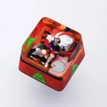 Exclusive Delta Force Hackclaw artisan keycap displayed, revealing its intricate military-grade design and tactical prowess.