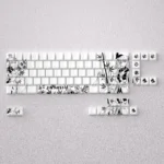 Jinhsi Keycap Set, showcasing premium Cherry profile and subtle, sophisticated colors inspired by tranquil evening skies.