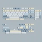 Eternity Moon on Sea magnetic keycap set, Version B, depicting a serene, deep blue ocean with luminous moonlit reflections and tranquil artistic details.