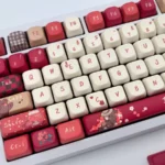 Evan Keycap Set, FOA profile. Premium dye-sublimated PBT keycaps display gaming motifs.