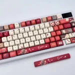 Premium Evan Keycap Set showcasing the unique Light and Night, depicting character motifs, artistic style.