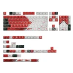Showcase your F1 passion with this premium Alfa Romeo C42 Zhou Guanyu F1 keycaps set, capturing dynamic motorsport aesthetics.