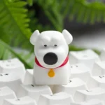 Vibrant, handcrafted Brian Griffin resin keycap, perfectly sculpted for Family Guy keycap collectors, showcasing iconic detail.