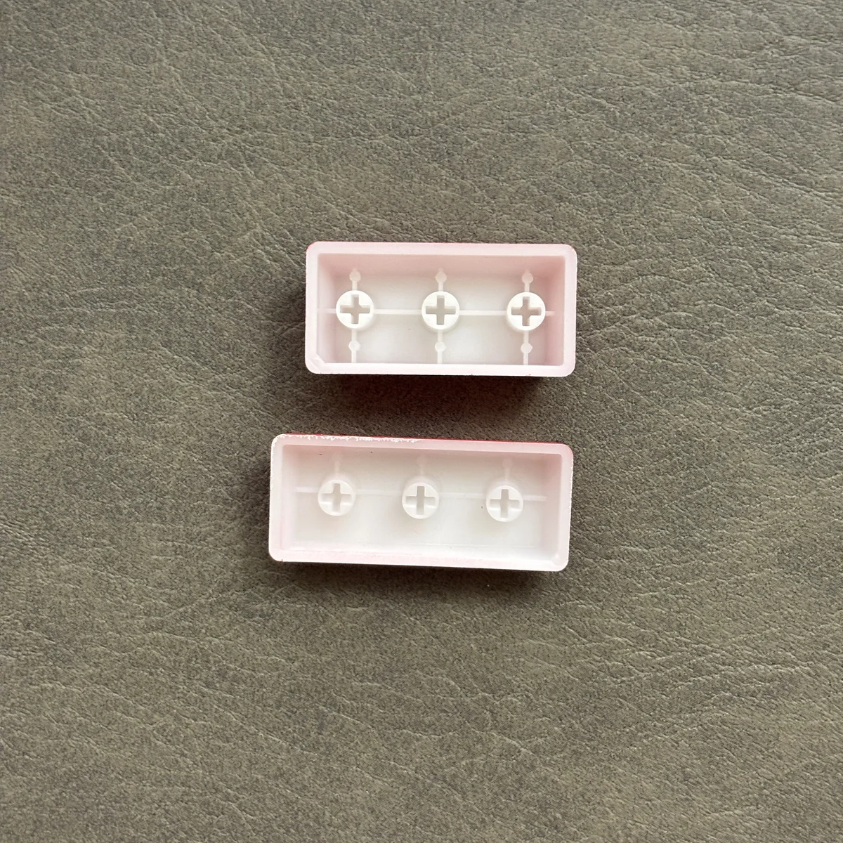 Sleek black Double-Shot ABS Backlit Heart Keycap with a vibrant, translucent red heart icon. This premium profile keycap showcases its stunning design.