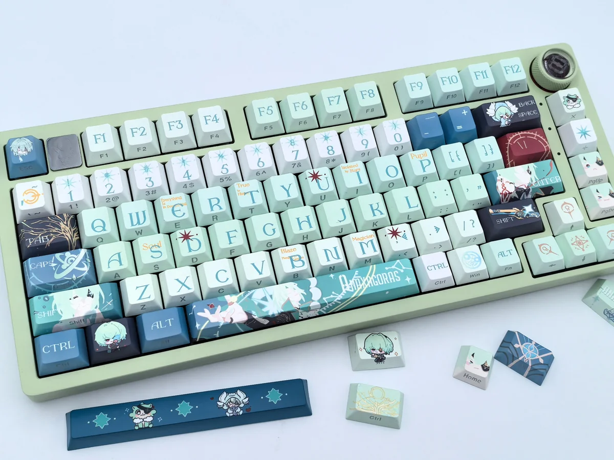 Honkai Star Rail Keycap Set | Anaxa Cherry Profile for Gamers