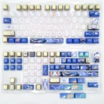 Elegant Soloist Honkai Star Rail keycaps set with character-inspired musical motifs and Cherry profile. An exclusive Honkai: Star Rail keycap set.