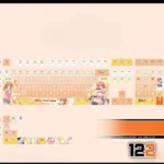 inaba-meguru-cherry-keycapset-mechanical-keyboard-side