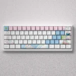 Exclusive Izumi Sagiri keycaps in a product gallery, revealing their vibrant anime character designs, crisp legends, and smooth opaque finish.