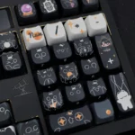 An exclusive Lord Mysteries Klein Moretti Keycaps Set gallery, featuring intricate whimsical illustrations and mystical fantasy-inspired motifs.