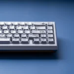 Steampunk PBT Magnetic Keycap Set, featuring aged metallic textures and intricate gear motifs, designed for magnetic switch keyboards.