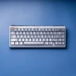 Steampunk PBT Magnetic Keycap Set: aged industrial metallic design with gears and vintage sci-fi motifs, optimized for magnetic switch keyboards.