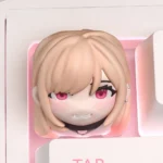 Exclusive Marin Kitagawa keycap showcasing vibrant, cute anime character art, a fan-favorite design for custom keyboards.