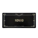 Showcasing the iconic Megalobox Nomad desk mat with its gritty, retro-futuristic anime art and distressed aesthetic. Experience this premium, waterproof design.