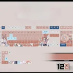 mikoto-misaka-cherry-keycapset-mechanical-keyboard-opaque