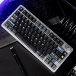 Iconic New York Subway PBT Dye-Sub Keycaps Set gallery. Detailed NYC transit typography on durable PBT, with bold black and fresh accent colors.