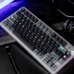 A gallery of premium New York Subway PBT dye-sub keycap set, featuring iconic NYC typography and vibrant, durable legends for custom keyboards.