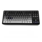 Close-up of the premium PBT Dye-Sublimated One Piece Pirate Flag 9-key, showcasing vibrant iconic emblems for a playful, high-quality look.